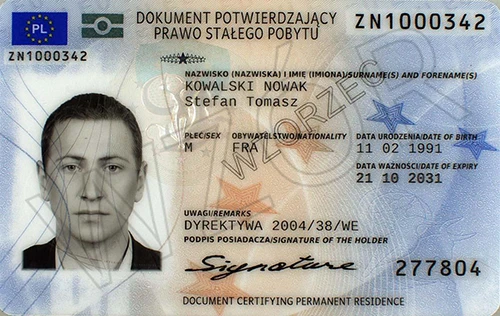 Homepage karta pobytu