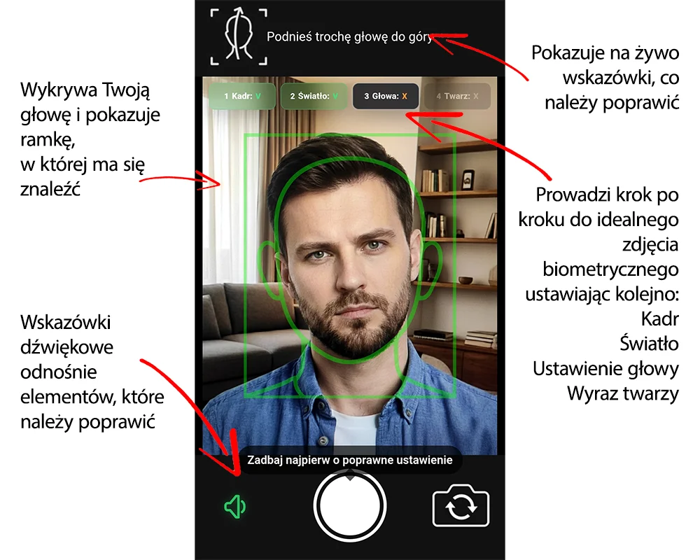 jak zrobic zdjecie biometryczne mzdjecie